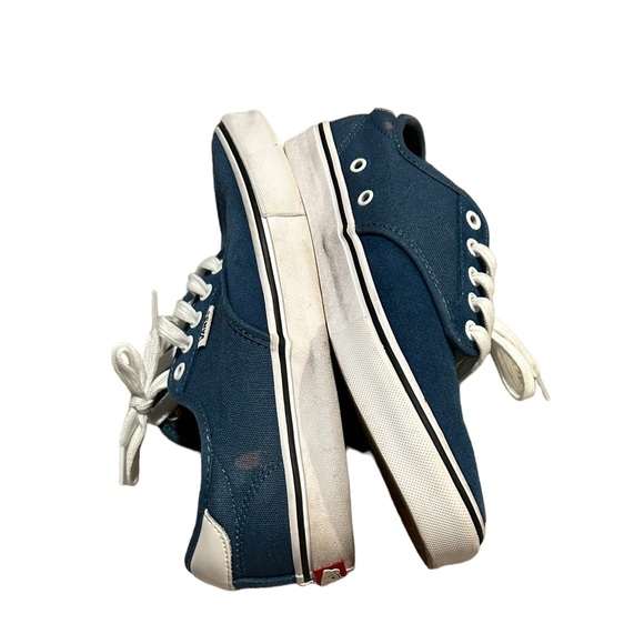 Vans Chima Ferguson Ultracush Blue Suede Shoes - Picture 10 of 10